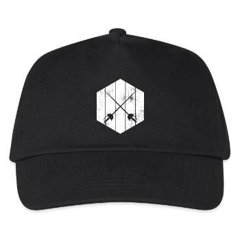 Fencing Swords Sketch - Kids’ Baseball Cap - black - Front