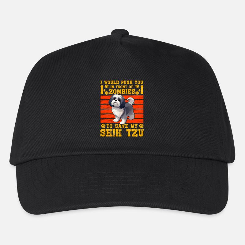 Shih Tzu - Kids’ Baseball Cap - black