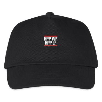 Happy Wife Happy Life - Kids’ Baseball Cap - black - Front
