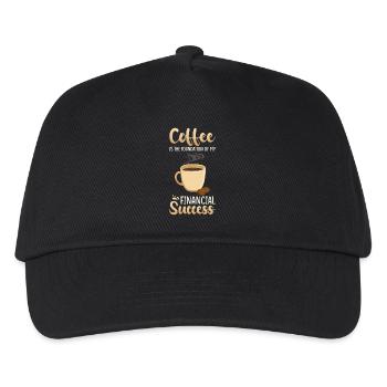 Gift for Finance Manager - Kids’ Baseball Cap - black - Front