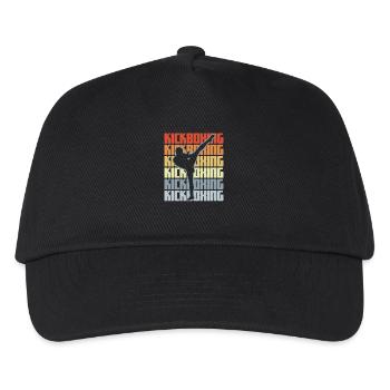 Vintage Kickboxing - Kids’ Baseball Cap - black - Front
