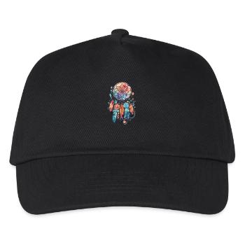 Dream Catcher Feathers - Kids’ Baseball Cap - black - Front