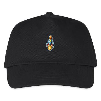 Sorcier - Casquette de baseball Enfant - noir - Devant