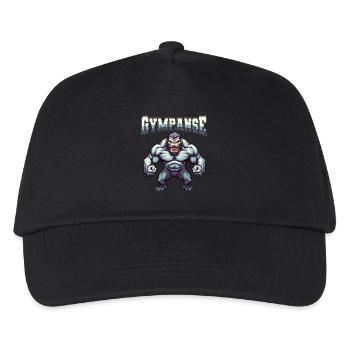 Gympanse Musculation Musculation Fitness Memes - Casquette de baseball Enfant - noir - Devant