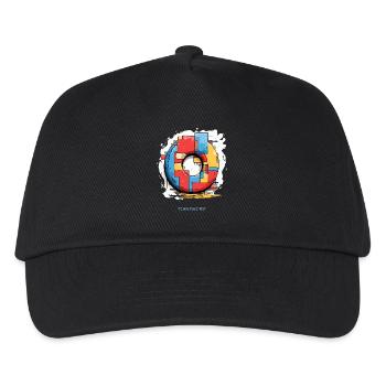 l’art moderne des beignets - Casquette de baseball Enfant - noir - Devant