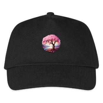 Cherry blossom tree - Kids’ Baseball Cap - black - Front