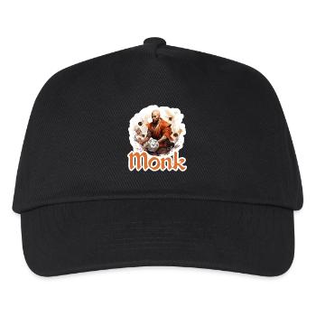 You play a monk in a role-playing game? Perfect - Kids’ Baseball Cap - black - Front