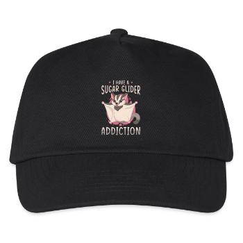 Sugar Glider Saying - Kids’ Baseball Cap - black - Front