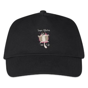 Sugar Glider Saying - Kids’ Baseball Cap - black - Front