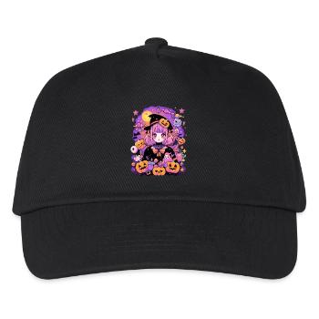 Manga Halloween - Kinder Basecap - Schwarz - Vorne