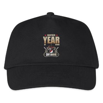 Barber Job Birthday Gift - Kids’ Baseball Cap - black - Front