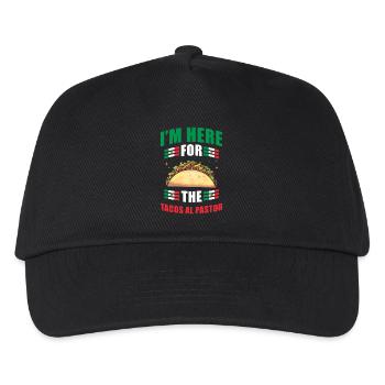 Tacos Al Pastor Mexican Mexico - Kids’ Baseball Cap - black - Front