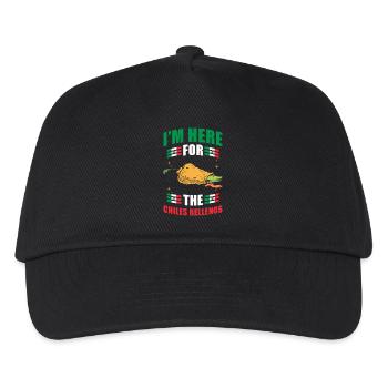 Chiles Rellenos Mexican Cuisine Mexico - Kids’ Baseball Cap - black - Front