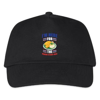 Mango Sticky Rice Thai Cuisine Thailand - Kids’ Baseball Cap - black - Front