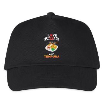 Tempura Japan Japanese Cuisine - Kids’ Baseball Cap - black - Front