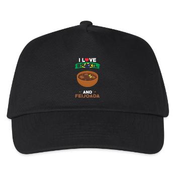Feijoada, Brazil, Brazilian cuisine - Kids’ Baseball Cap - black - Front