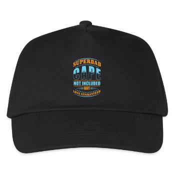 Superdad Super Dad Gift - Kids’ Baseball Cap - black - Front