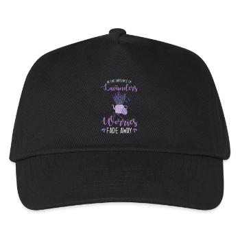 Lavender Lavender Flower Essential Oil Lavender Scent - Kids’ Baseball Cap - black - Front