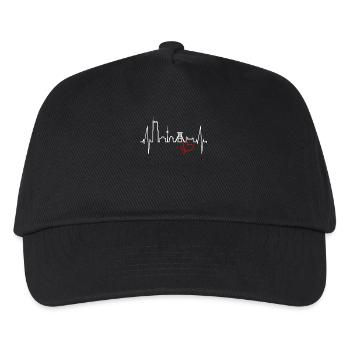 Essen Skyline Herzschlag Ruhrpott Fan Herz Essener - Casquette de baseball Enfant - noir - Devant
