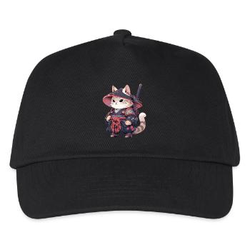 Chat d’Asie Samouraï japonais Samouraï - Casquette de baseball Enfant - noir - Devant