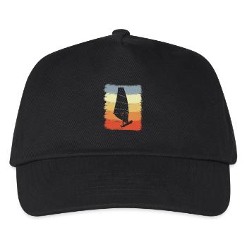 Vintage Windsurfers - Kids’ Baseball Cap - black - Front