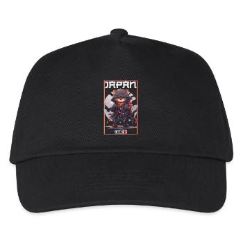 Chat d’Asie Samouraï japonais Samouraï - Casquette de baseball Enfant - noir - Devant