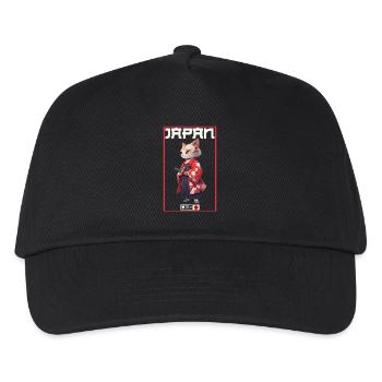 Chat d’Asie Samouraï japonais Samouraï - Casquette de baseball Enfant - noir - Devant