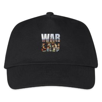 Varsovie Pologne Souvenir - Casquette de baseball Enfant - noir - Devant