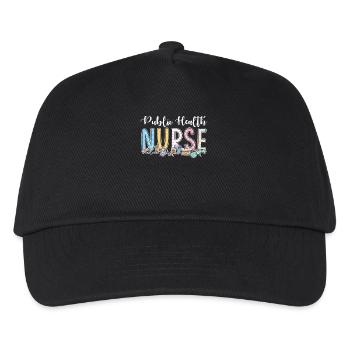 Public Health Nurse - Kids’ Baseball Cap - black - Front
