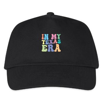 Texas Retro Groovy - Kids’ Baseball Cap - black - Front