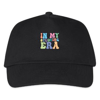 Study Retro Groovy Student - Kids’ Baseball Cap - black - Front