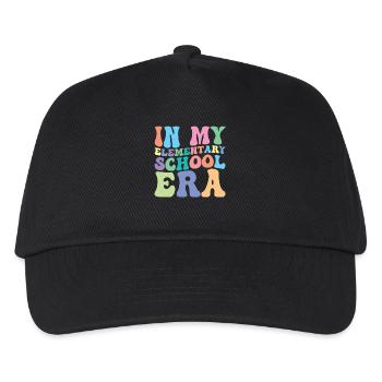 Primary School Retro Groovy Student - Kids’ Baseball Cap - black - Front