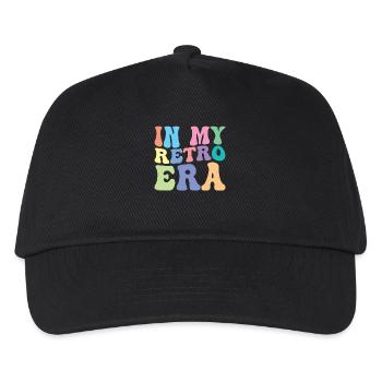 Rétro Groovy - Casquette de baseball Enfant - noir - Devant