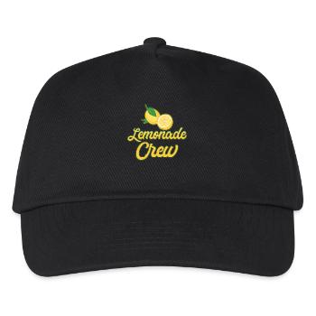 Lemonade Crew Lemonade Stand Staff - Kids’ Baseball Cap - black - Front