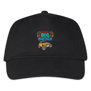 Big Brother, big brother Sticker - Kinder Basecap - Schwarz - Vorne