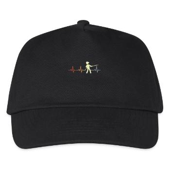 Feuerwehr Herzklopfen - Kinder Basecap - Schwarz - Vorne