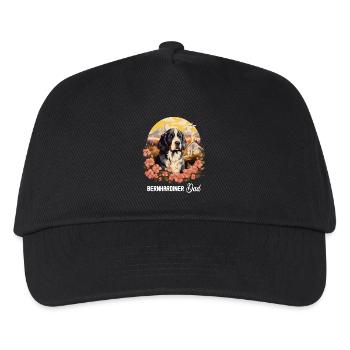 Dog St. Bernard - Kids’ Baseball Cap - black - Front