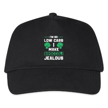 Low Carb Diet Motivation Quote - Kids’ Baseball Cap - black - Front