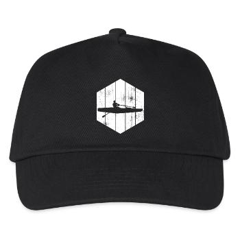 Skulls Rudern - Kinder Basecap - Schwarz - Vorne