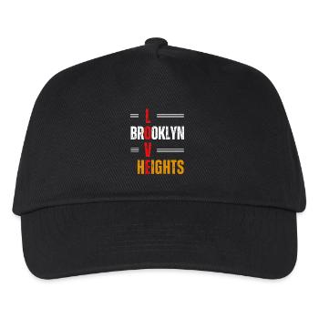Liebe Brooklyn Heights - Kinder Basecap - Schwarz - Vorne