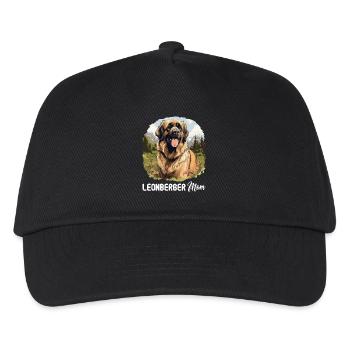 Leonberger - Kinder Basecap - Schwarz - Vorne