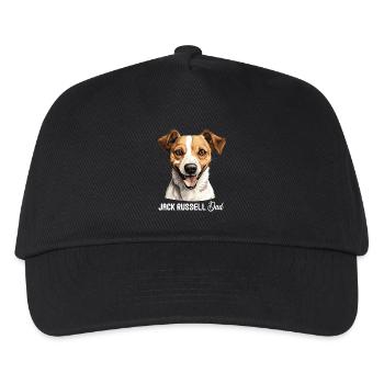 Chien Jack Russell - Casquette de baseball Enfant - noir - Devant