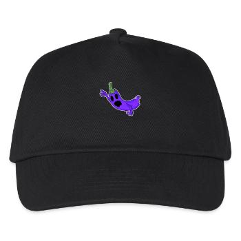 Zombie Eggplant Horror Creepy - Kids’ Baseball Cap - black - Front