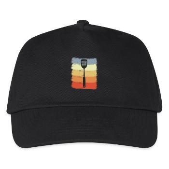 Vintage Wooden Spoon - Kids’ Baseball Cap - black - Front