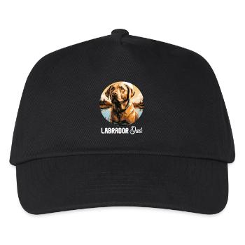 Labrador - Casquette de baseball Enfant - noir - Devant
