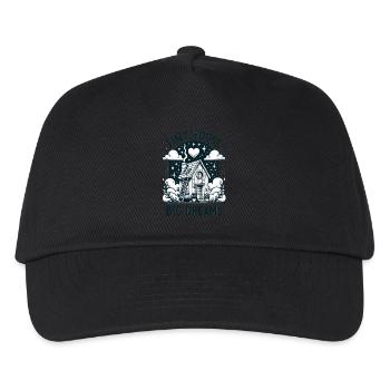 Tiny House Owner Builder - Tiny House Big Dreams - Kids’ Baseball Cap - black - Front
