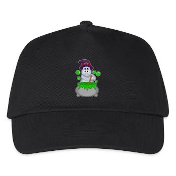 Nilpferd Hexe Zaubertrank - Kinder Basecap - Schwarz - Vorne