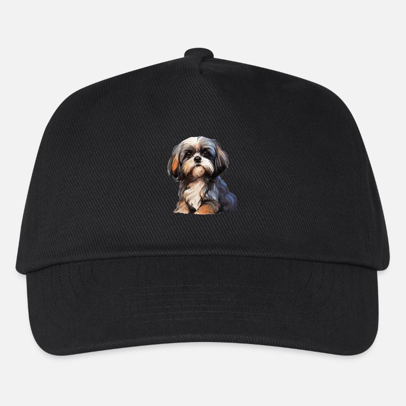 Shih Tzu - Casquette de baseball Enfant - noir