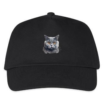 British Shorthair - Kids’ Baseball Cap - black - Front