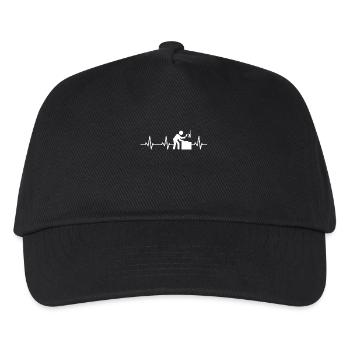 Metzger Herzschlag - Kinder Basecap - Schwarz - Vorne
